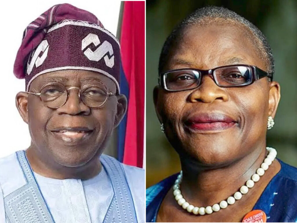 Oby Ezekwesili, has faulted President Bola Tinubu