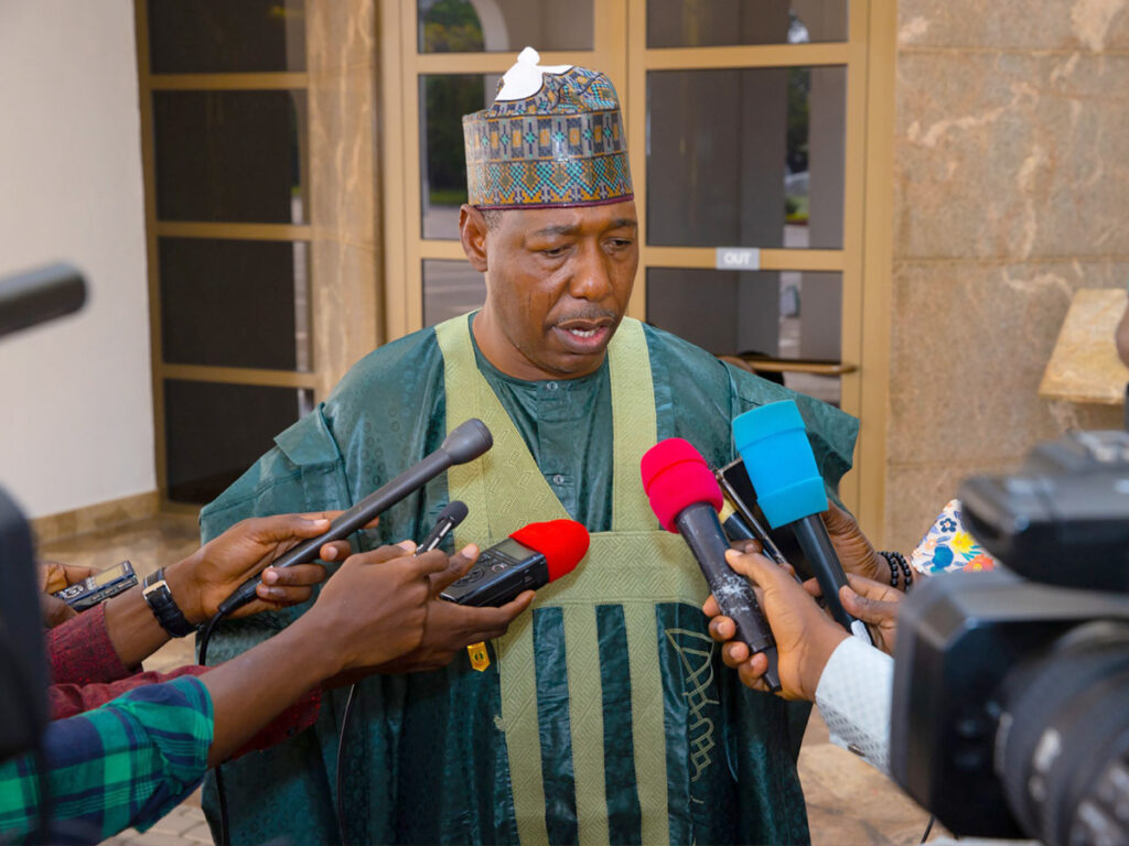 Borno State governor, Babagana Zulum