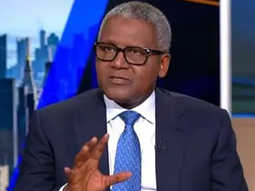 Aliko Dangote, President and Chief Executive of Dangote Petroleum Refinery