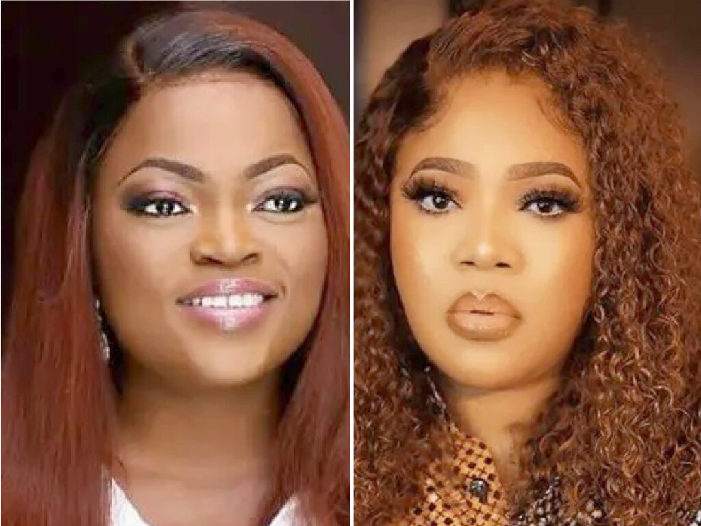 Funke Akindele and Toyin Abraham