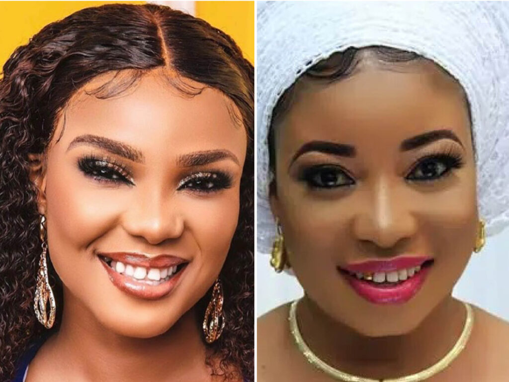 Iyabo Ojo and Lizzy Anjorin