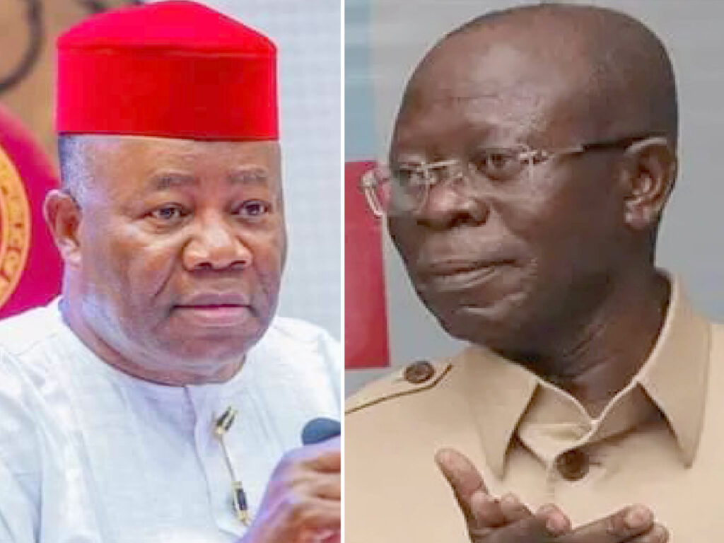 Akpabio and Oshiomhole