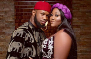 Nollywood actors Stan Nze and Blessing Obasi