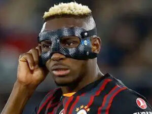 Super Eagles striker Victor Osimhen